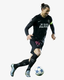 Zlatan Ibrahimovic render - Kick Up A Soccer Ball, HD Png Download, Transparent PNG