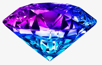 #diamond #diamante @lucianoballack - Transparent Blue Diamonds, HD Png Download, Transparent PNG