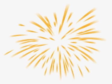 Fireworks Clipart Animated - Gold Firework Png Transparent, Png Download, Transparent PNG