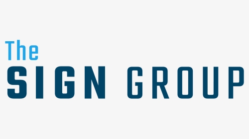 The Sign Group Llc Milwaukee, Wisconsin - Electric Blue, HD Png Download, Transparent PNG