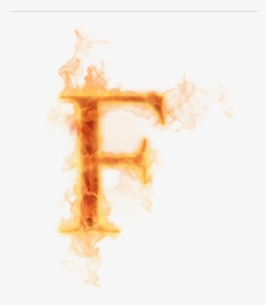 Fire Letter F Png - Editing Smoke Effect Png, Transparent Png, Transparent PNG