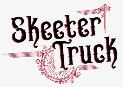 Skeeter Truck - Calligraphy, HD Png Download, Transparent PNG