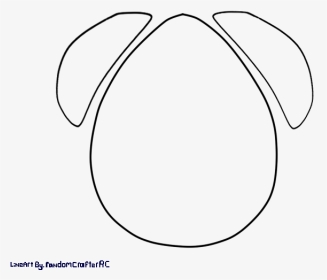 Adoptable Lineart Egg And Free Dog Egg Adoptable Line - Blue Whale, HD Png Download, Transparent PNG