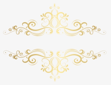 Gold Decorative Element Png Clip Art Image, Transparent Png, Transparent PNG