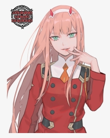 Zero Two Deviantart, Арт, Anime Art, 3d & Renders, - Darling In The Franxx Png, Transparent Png, Transparent PNG