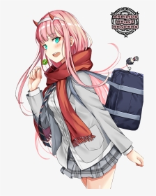 Zero Two ,9& - Full Zero Two Hd, HD Png Download, Transparent PNG