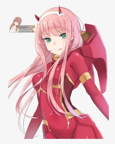Anime Girl With Red Horns, HD Png Download, Transparent PNG