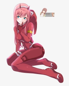 Zero Two - Render Zero Two Png, Transparent Png, Transparent PNG