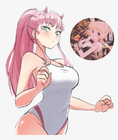 Zero Two In A Swimsuit, HD Png Download, Transparent PNG