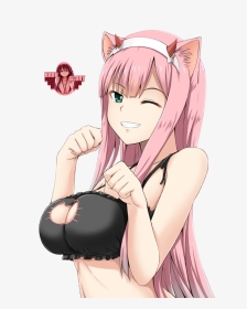 Zero Two - Zero Two Cat Girl, HD Png Download, Transparent PNG