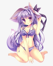 Swimsuit Drawing Anime Girl, HD Png Download, Transparent PNG
