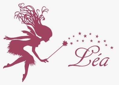 Fairy Tale Vector Graphics Illustration Silhouette - Fairy With Dandelion Clock, HD Png Download, Transparent PNG