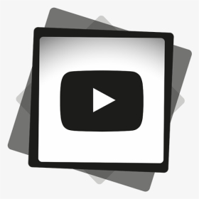 Png Free Download Youtube Clipart Fire - Youtube Preto E Branco, Transparent Png, Transparent PNG