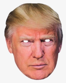 #trump #donaldtrump #mask - Donald Trump Mask, HD Png Download, Transparent PNG