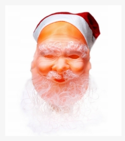 Father Christmas Mask, HD Png Download, Transparent PNG