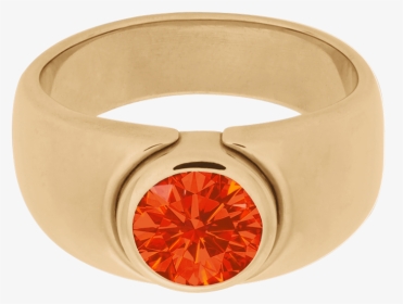 Mantua Fire Opal Orange In Rose Gold - Engagement Ring, HD Png Download, Transparent PNG