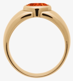 Mantua Fire Opal Orange In Rose Gold - Engagement Ring, HD Png Download, Transparent PNG