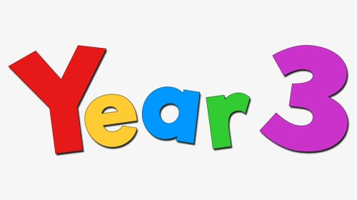Year 3 Clipart - Year 3, HD Png Download, Transparent PNG