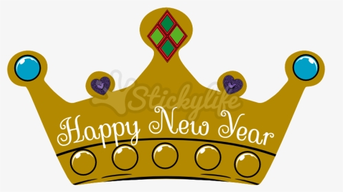Happy New Year Decal - Stickers For Happy New Year, HD Png Download, Transparent PNG
