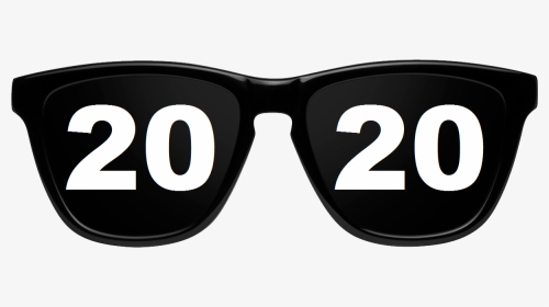 2020 Year Png - 2020 Glasses Transparent Background, Png Download, Transparent PNG