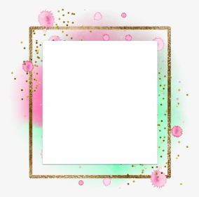 #colorsplash #glitter #square #glitter #geometric #colorful - Picture Frame, HD Png Download, Transparent PNG