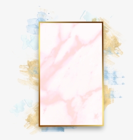 #brush #glitter #gold #pink #square #colorsplash #geometric - Visual Arts, HD Png Download, Transparent PNG