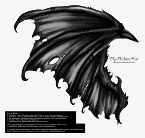 cool drawings of demon wings