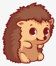Download 88 Gambar Animasi Hewan Png Hd Paling Baru - Kawaii Cute Hedgehog Cartoon, Transparent Png, Transparent PNG