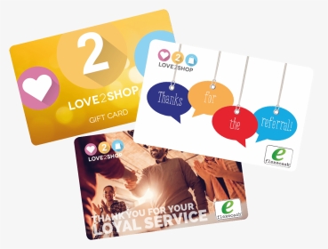 Gift Card Visuals From Love2shop - Love2shop, HD Png Download, Transparent PNG
