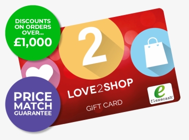Love2shop Corporate Discounts - Love2shop Gift Card, HD Png Download, Transparent PNG
