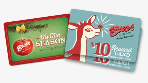 Buca Gift Card Double Rewards - Buca Di Beppo, HD Png Download, Transparent PNG