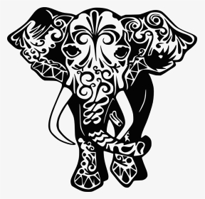 Download Mandala Elephant Be Strong, HD Png Download , Transparent ...