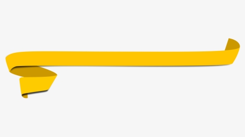 Banner Yellow Png - Banner Yellow Ribbon Png, Transparent Png, Transparent PNG
