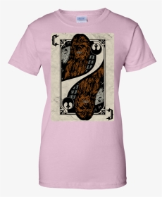 Chewbacca Playing Card T Shirt & Hoodie - Playing Card Star Wars, HD Png Download, Transparent PNG
