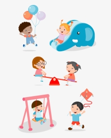 Daycare Clipart Trust - 滑梯 卡通, HD Png Download, Transparent PNG
