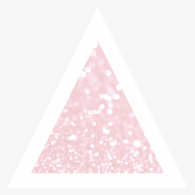 #triangle #geometric #minimalism #kpop #glitter - Triangle, HD Png Download, Transparent PNG