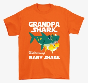Vnsupertramp Grandpa Shark And Baby Shark Personalized - Perch, HD Png Download, Transparent PNG