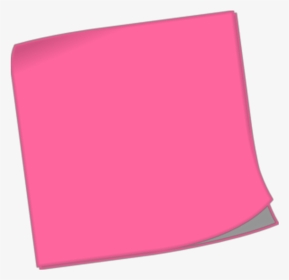 Sticky Notes Pink Png, Transparent Png, Transparent PNG
