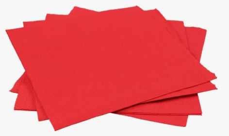 Napkin, Paper, 2-ply, 33x33cm, Red - Construction Paper, HD Png Download, Transparent PNG