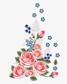 Flower Patch For Textile - Hybrid Tea Rose, HD Png Download, Transparent PNG