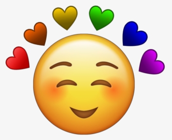 #emoji #emojis #emojisticker #emojistickers #corazon - Smiley, HD Png Download, Transparent PNG