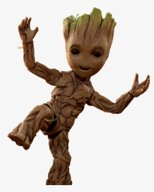 Groot Transparent Strong - Baby Groot Png, Png Download, Transparent PNG