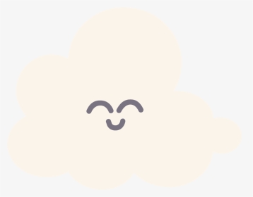Happy Sticker By Headspace - Cartoon Transparent Cloud Gif, HD Png Download, Transparent PNG