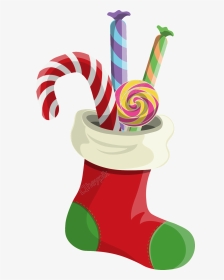 Stocking Vector Animated - Christmas Socks Vector Png, Transparent Png, Transparent PNG