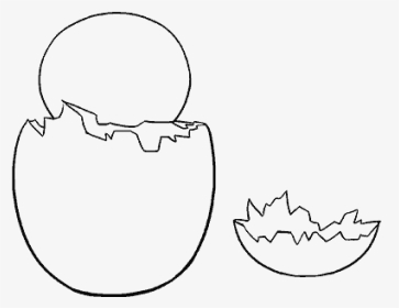 Drawing Egg Step By - Sketch, HD Png Download, Transparent PNG