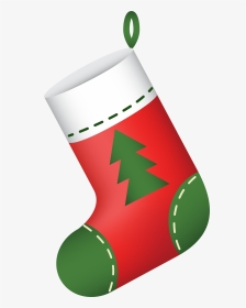 Christmas Stocking Clipart Transparent Background, HD Png Download, Transparent PNG