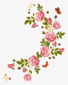 Shabby Chic Flower Png, Transparent Png, Transparent PNG