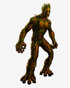 Drawing Raccoon Baby - Marvel Avengers Alliance Groot, HD Png Download, Transparent PNG