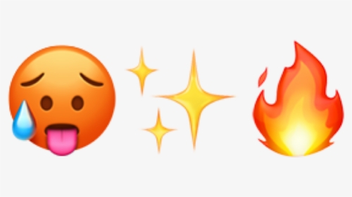 #emoji #emojis #imoji #hot #streak #fire #fireemoji - Emoji Png Ios 12, Transparent Png, Transparent PNG