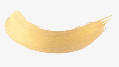 Gold Watercolor Texture Paint Stain Shining Brush Stroke - Banana, HD Png Download, Transparent PNG